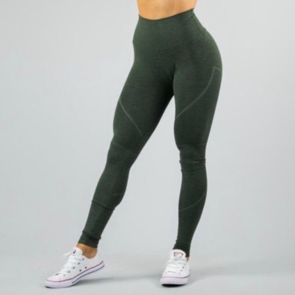 SOLD Alphalete - Revival Leggings - Forest Green